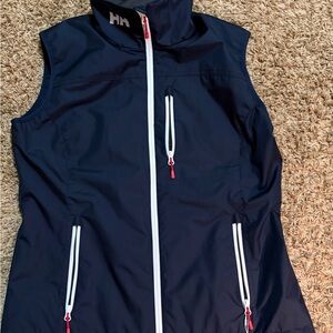 Helly Hansen Women’s Navy Vest with Red and White Accents size XL